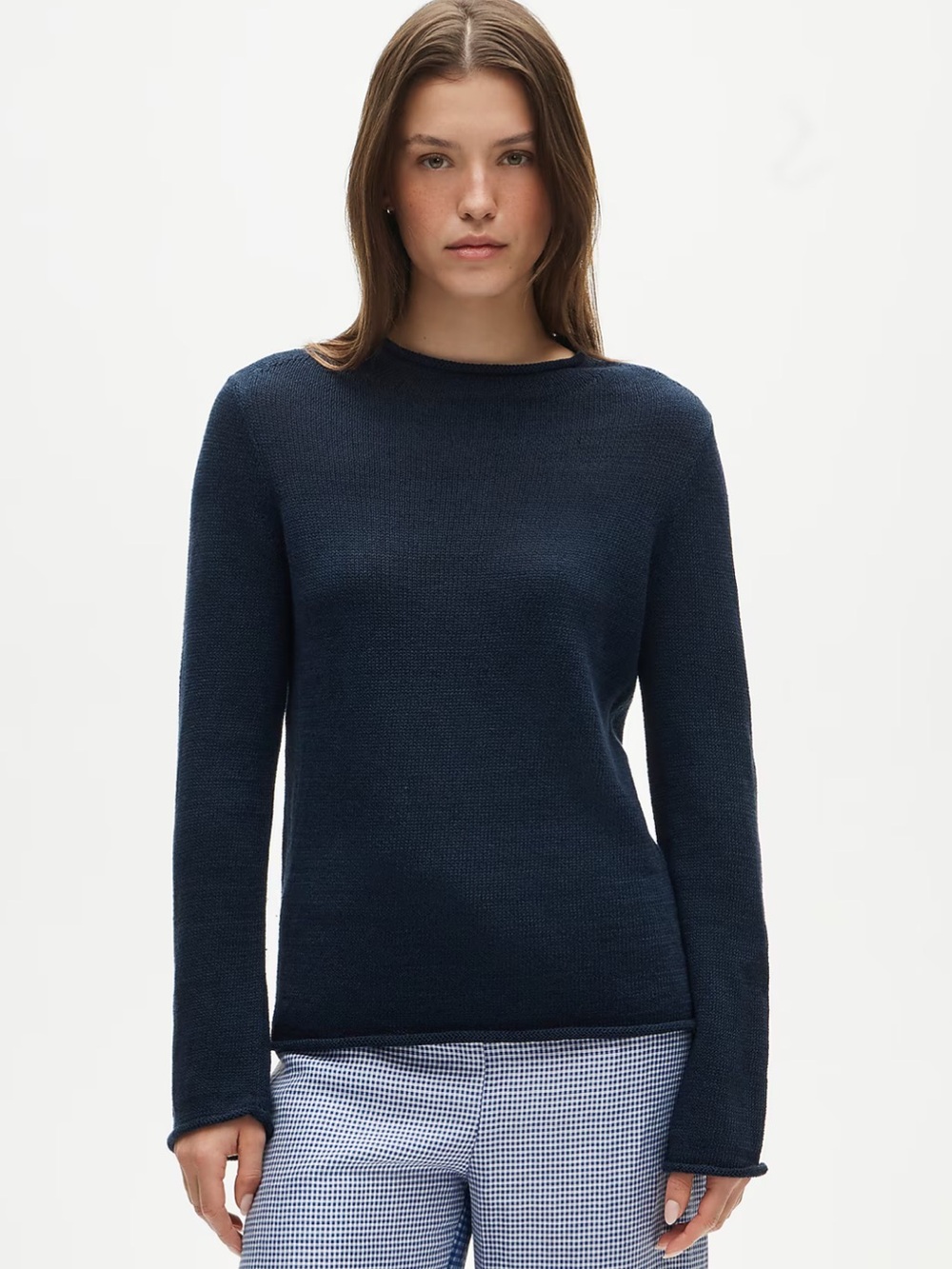 NWT J.Crew Navy Crewneck